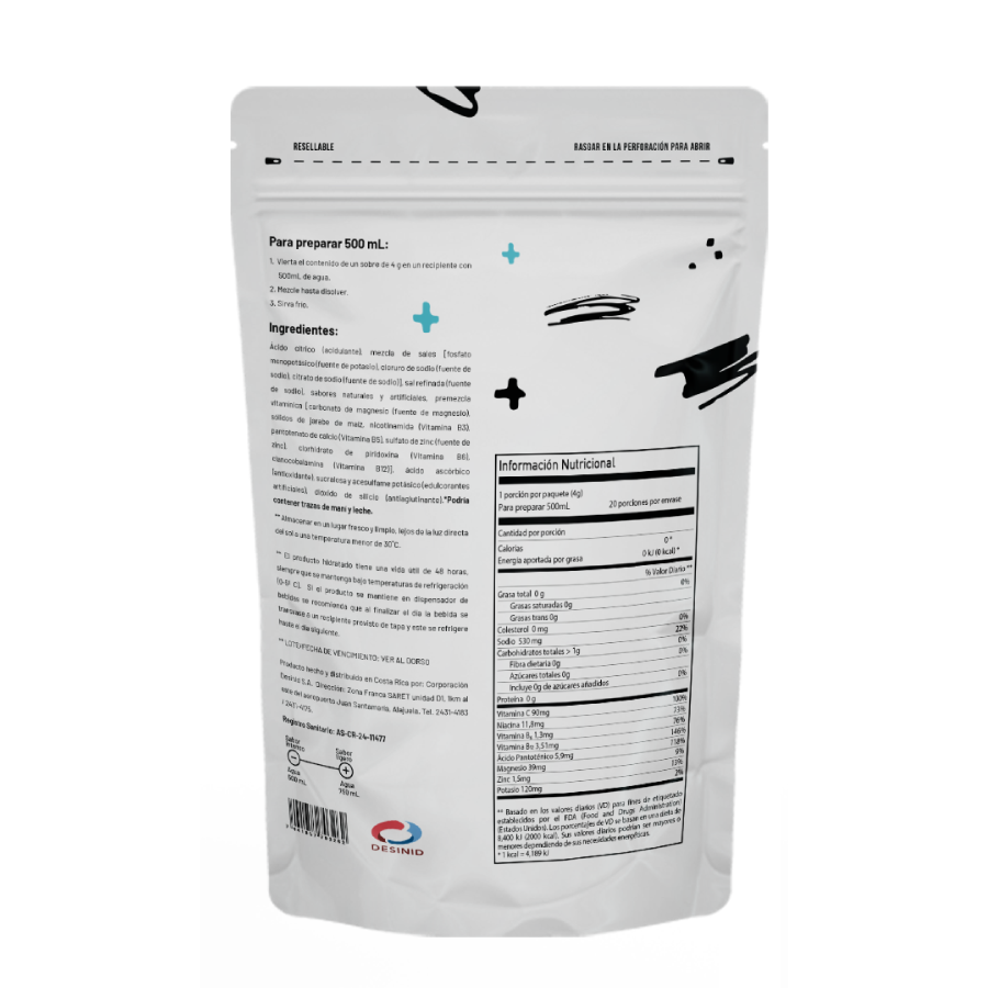 Glu Sabor Bayas Mixtas (20 sticks por bolsa)