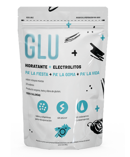 Glu Sabor Bayas Mixtas (20 sticks por bolsa)